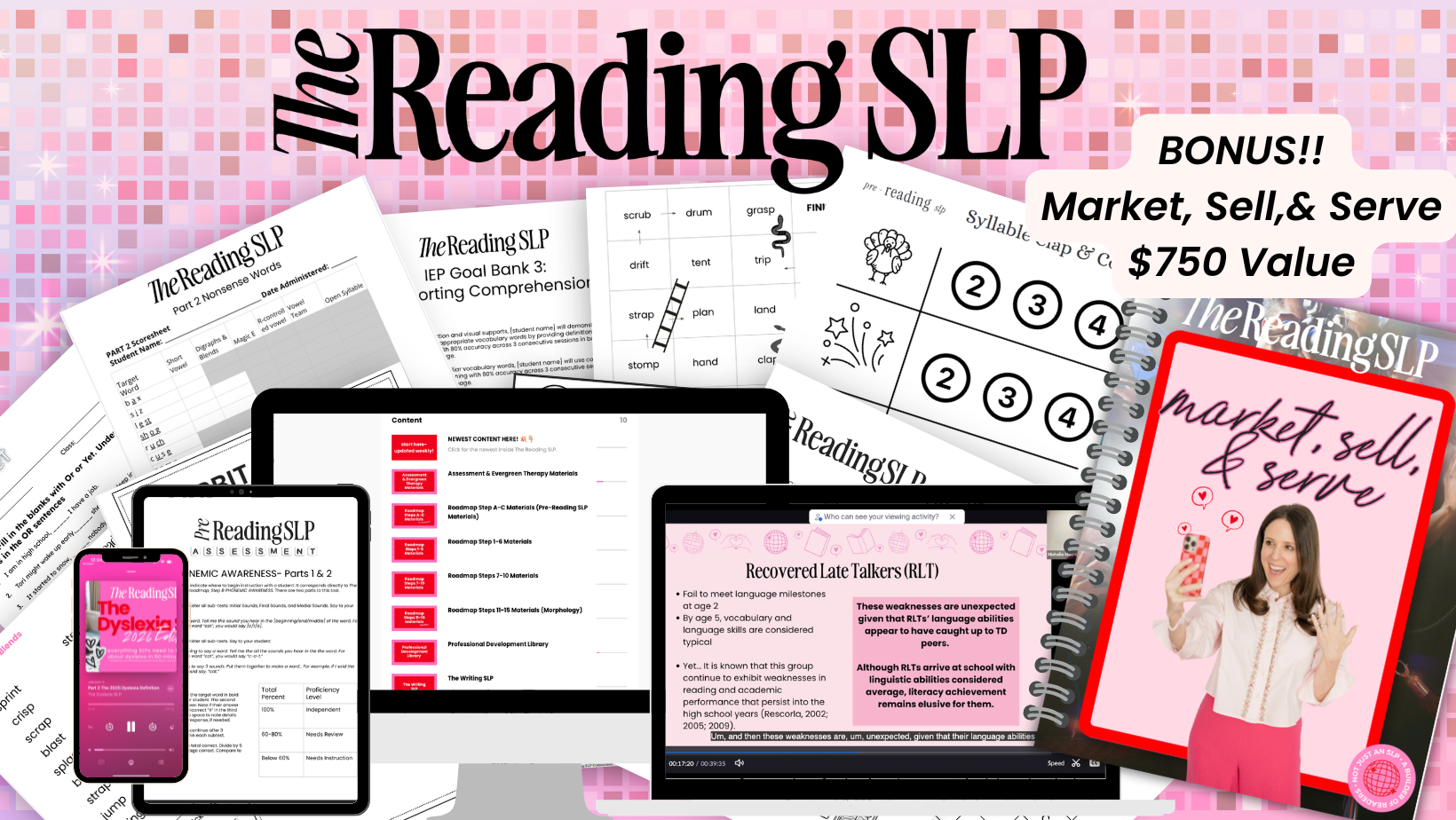 Introducing The Reading SLP — On Demand Pass with the Market, Sell & Serve $750 bonus